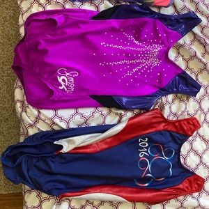 Girls Gymnastics Leotards, limited edition